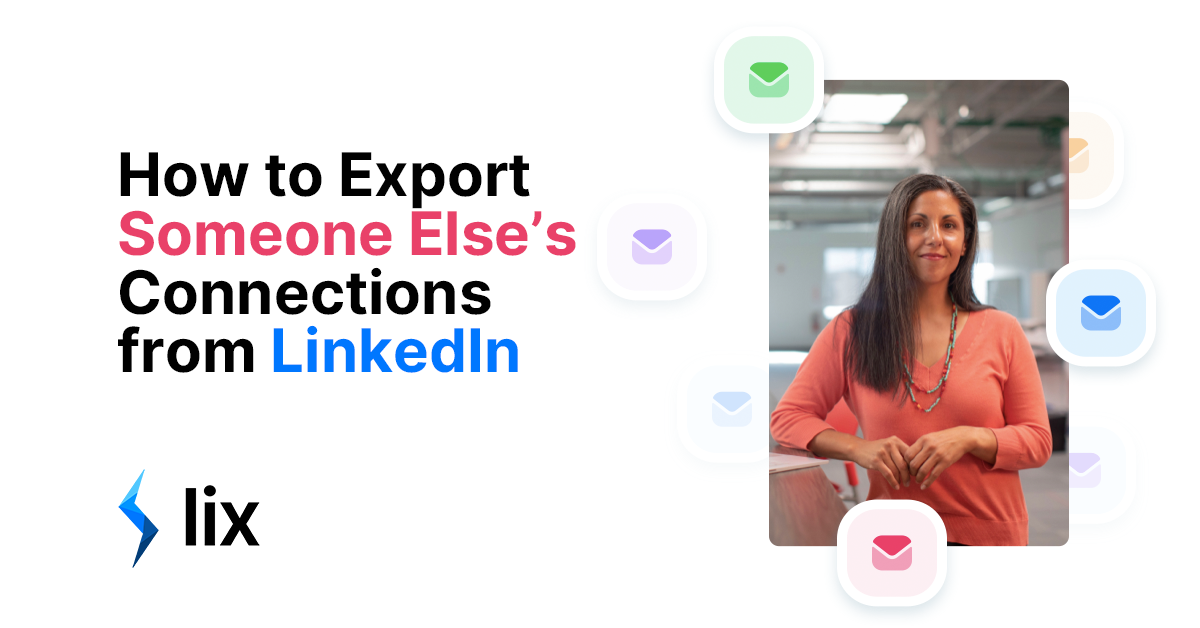 How to export someone's connections from Linkedin