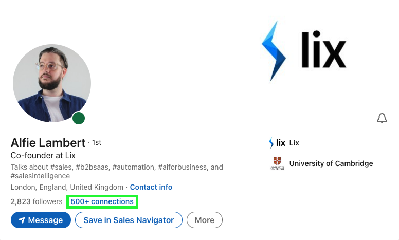 How To See Someone's Connections on LinkedIn (and export them!) - Lix Blog