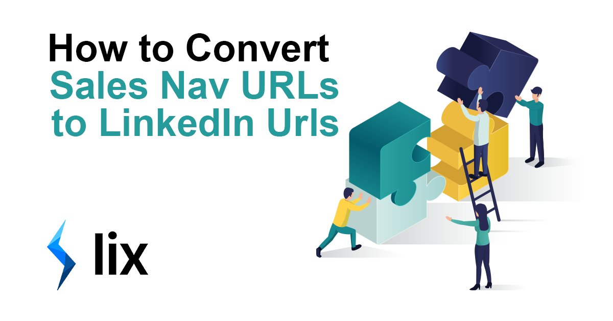 convert Sales Navigator URLs to LinkedIn URLs